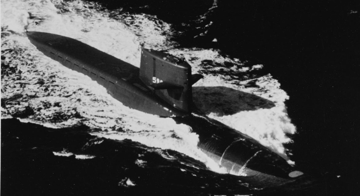 30. Dec. 1959, George Washington, the First Ballistic Missile Submarine, Was Commissioned