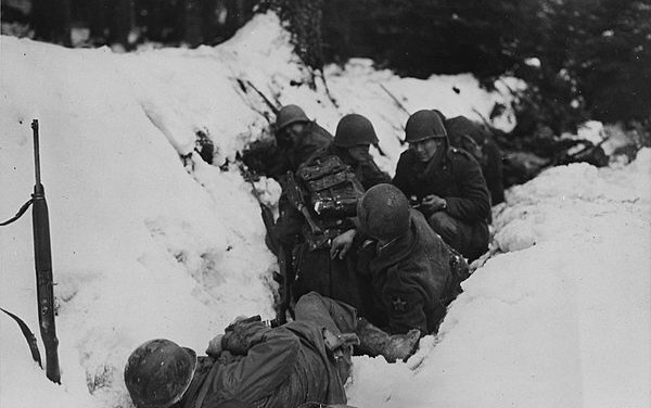 Dec. 21, 1944, Germans closed in on Bastogne and surrounded the city.