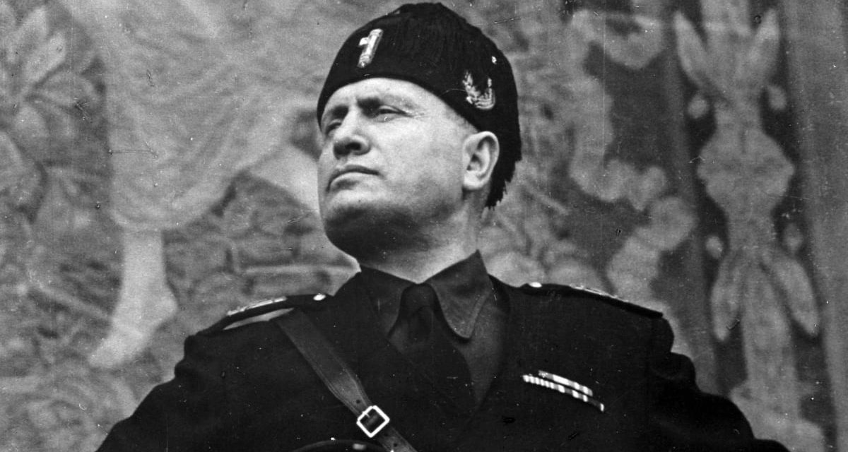 Jan 3. 1925, Mussolini Becomes a Dictator